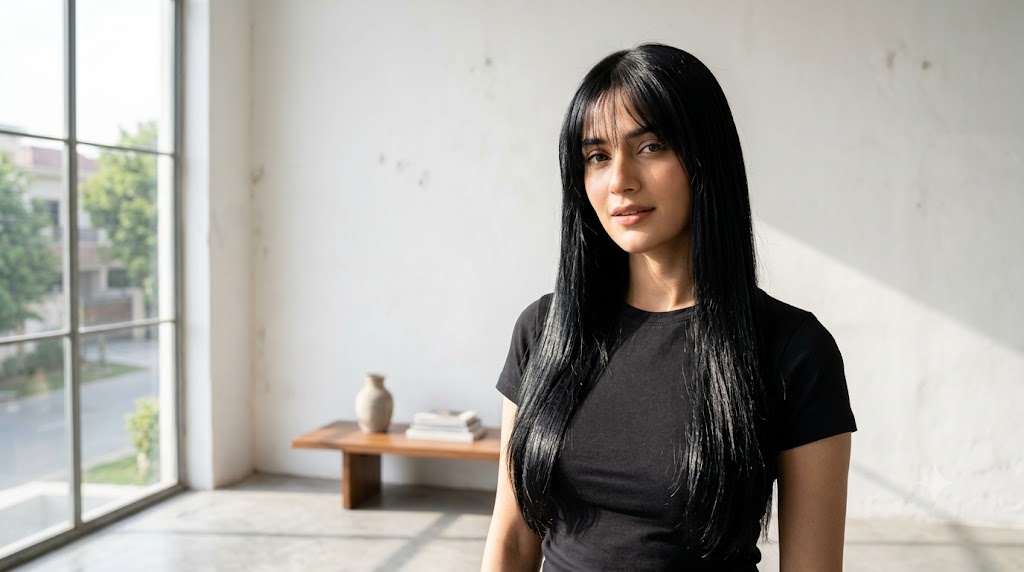 Liquid Noir Wispy Bangs
